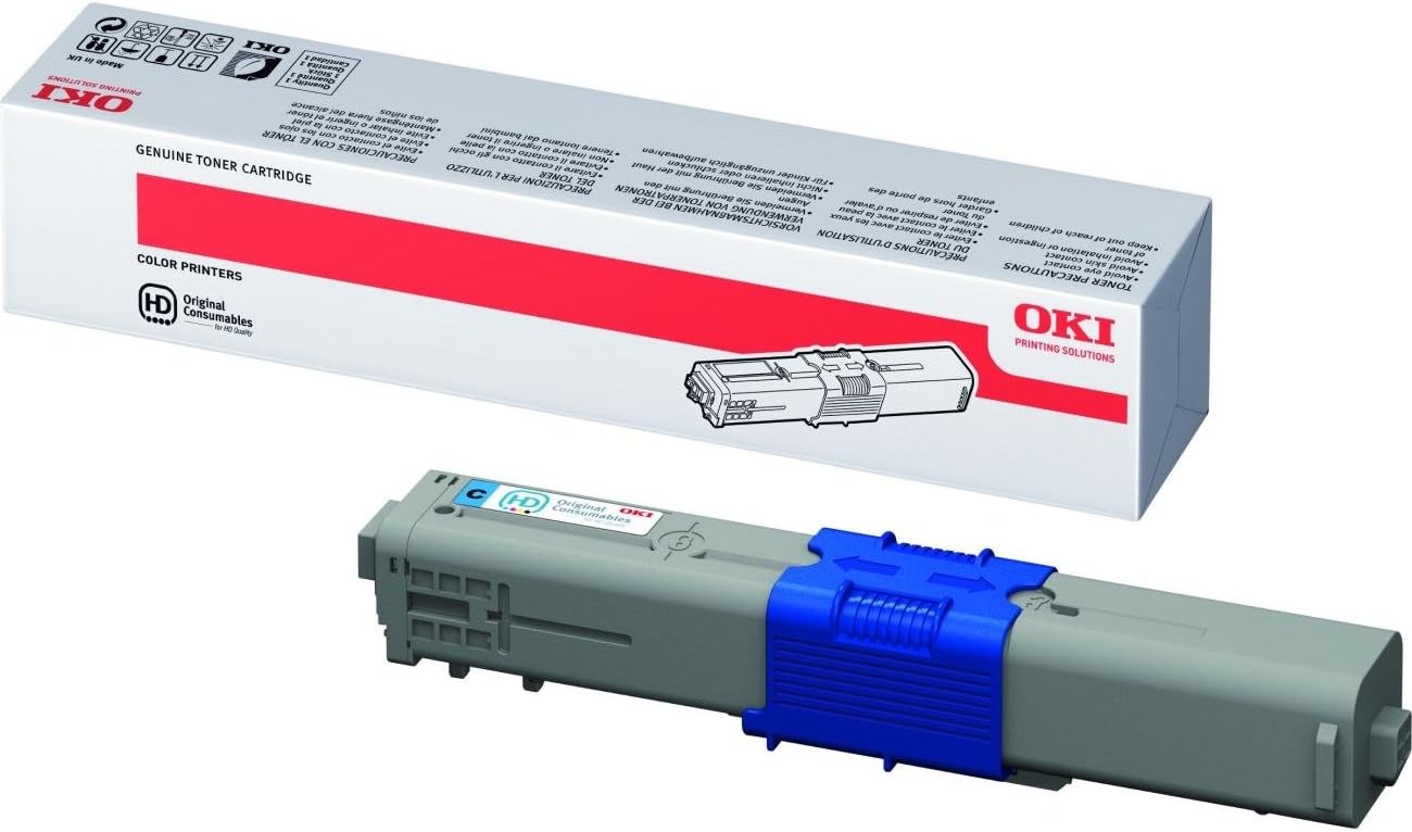 OKI 44469803 Tonerkartusche, Cyan