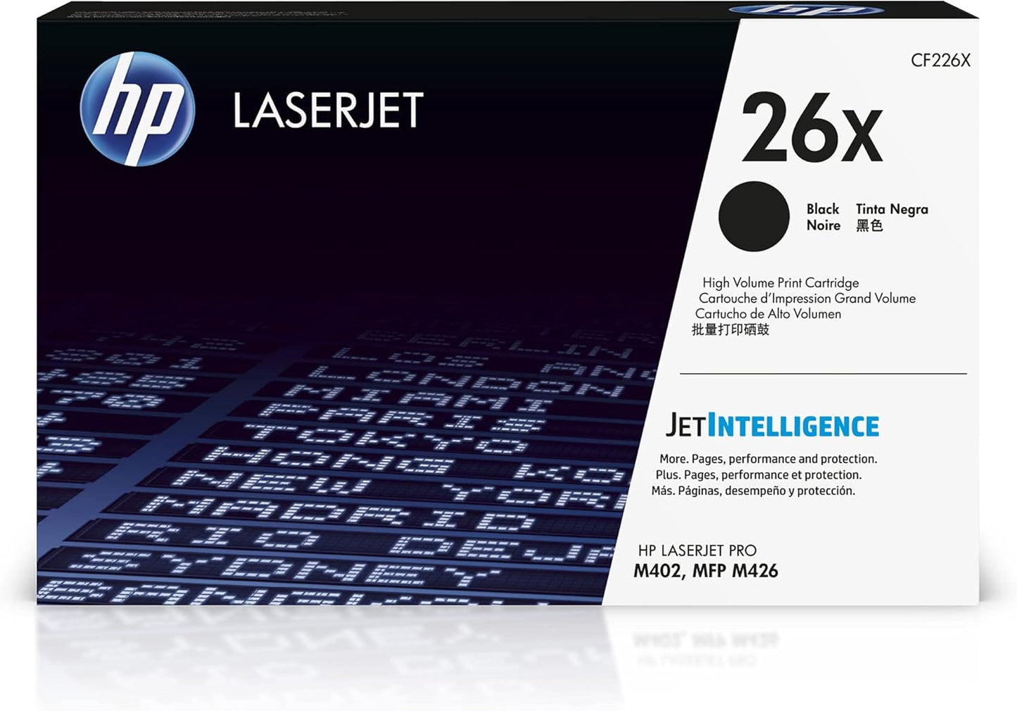HP 26X Tonerkartusche, Schwarz