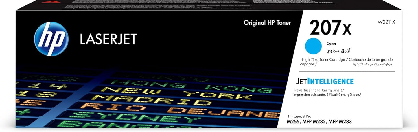 HP 207X Toner, Blau
