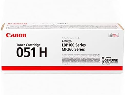 Canon 051H Tonerkartusche, Schwarz