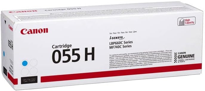 Canon 055H Tonerkartusche, Cyan