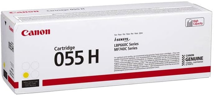 Canon 055H Tonerkartusche, Gelb