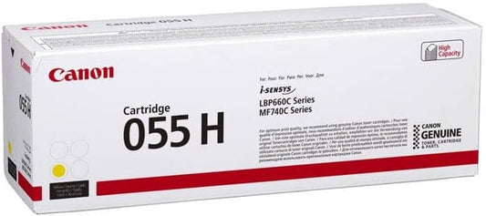 Canon 055H Tonerkartusche, Gelb