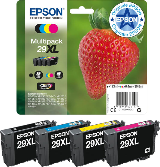 Epson 29XL Tintenpatronen Multipack, Schwarz & Farbe