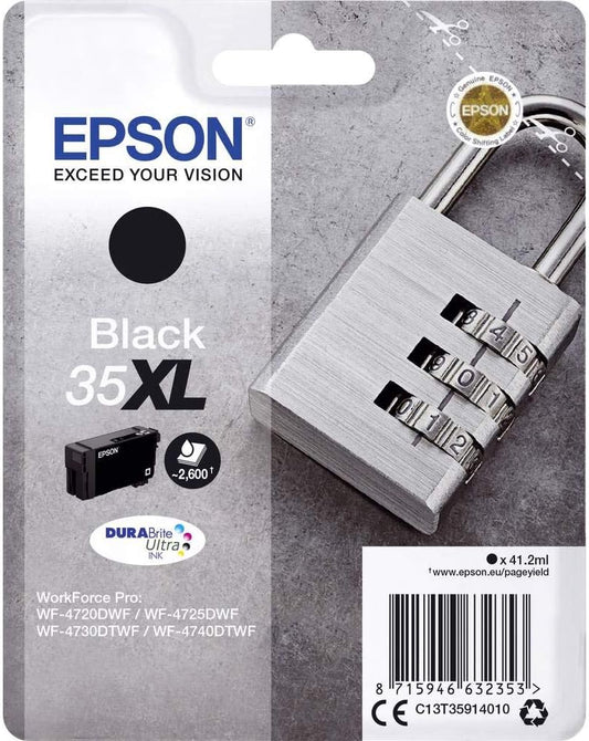 Epson 35XL Tintenpatrone, Schwarz