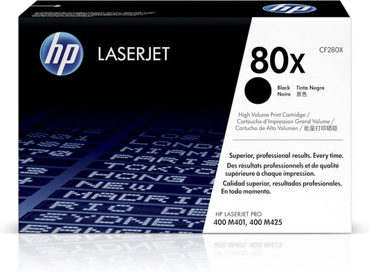 HP 80X Tonerkartusche, Schwarz